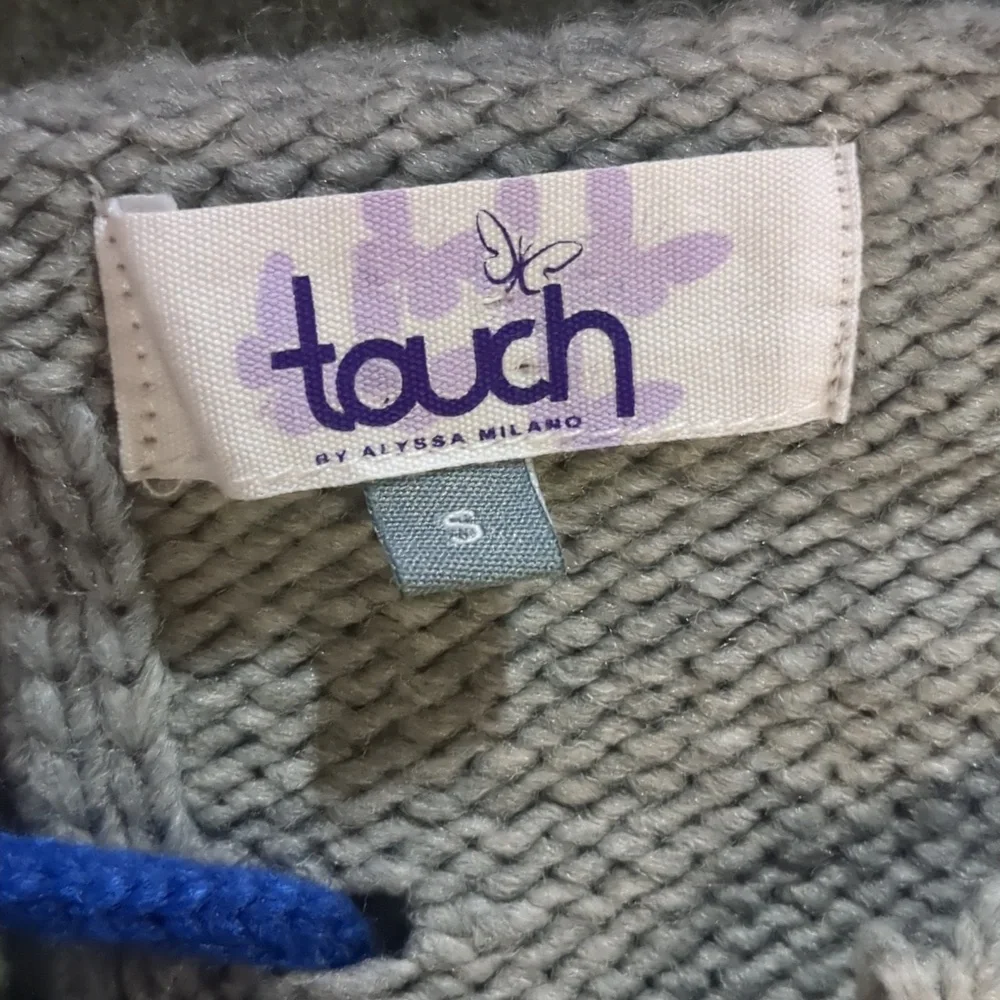 NWT Touch by Alyssa Milano Warriors NBA Sweater, Size Small - Picture 9 of 14